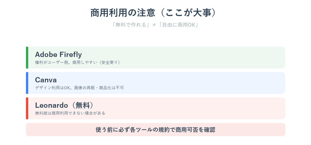 AI画像生成の商用利用と著作権の注意点