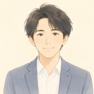 やわらかいアニメ調で作ったAIアイコンの作例